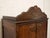 Antique Carved Wood Drop-Front Armoire Cabinet For Sale - Image 4 of 12