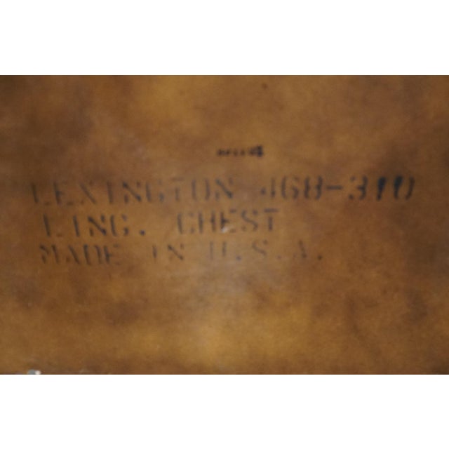 Lexington Furniture Recollections Collection Solid Oak Rustic Country French 24" Lingerie Chest 468-310 For Sale - Image 15 of 15