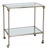 French Hollywood Regency Style Mixed-Metal Rolling Drinks Trolley, Circa 1970) For Sale