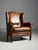 Sheep Leather Wingback Armchair For Sale - Image 17 of 17