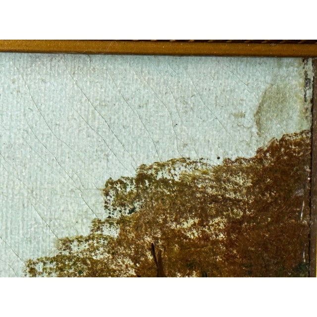 Antique British Edwardian Oil Painting of Horses & Carriage Coachman Riders Signed Philip H. Rideout For Sale - Image 6 of 12