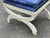 Country House Stool in Carved Frame For Sale - Image 6 of 12