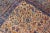 Classic Colorful Antique Large Lavar Kerman Rug in Salmon Background For Sale - Image 11 of 13