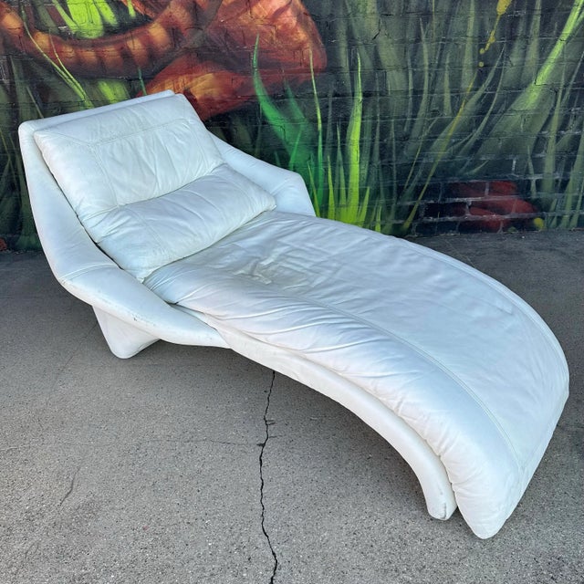 Roger Rougier Post Modern Chaise For Sale - Image 10 of 12
