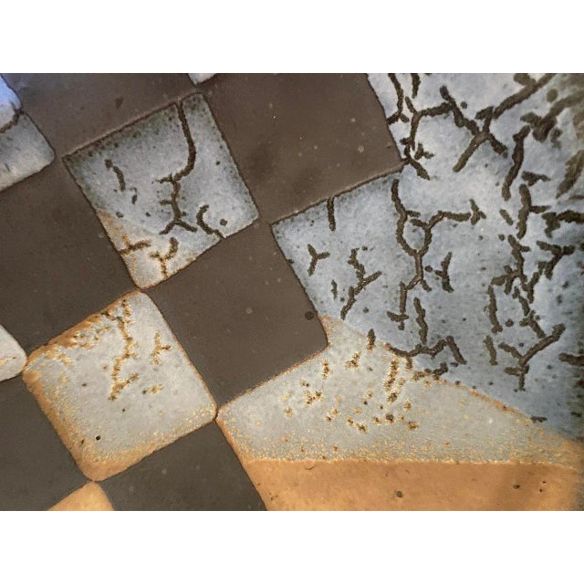 Contemporary Ceramic Plate For Sale - Image 4 of 4