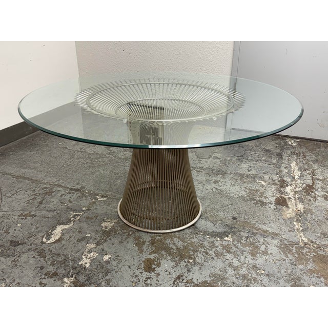 Knoll Warren Platner for Knoll Platner Table, 53 Inches For Sale - Image 4 of 12
