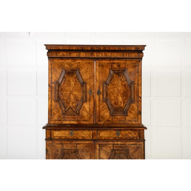 17th Century French Walnut Cabinet For Sale - Image 9 of 11