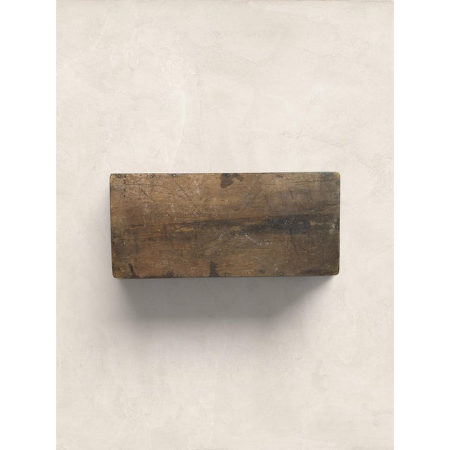 Brown Antique English Pine Carpenter’s Toolbox With Turned Handle For Sale - Image 8 of 8