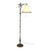Antique Rembrandt Egyptian Revival Cast Iron & Brass Portrait Bridge Lamp C1930 For Sale - Image 11 of 14