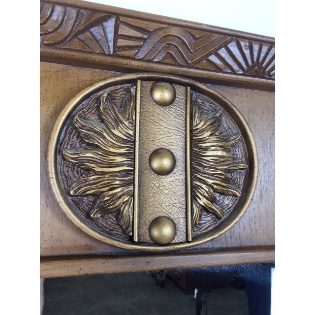Mid Century Modern Lowboy Dresser With Mirror For Sale - Image 17 of 18