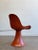 Space Age Orange Fiberglass Chair For Sale - Image 9 of 10