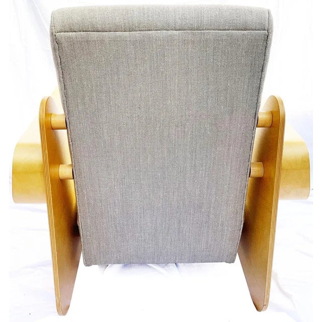 Birch Lounge Chair by Marcel Breuer, 1990s For Sale - Image 6 of 8