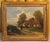 J. Metzler, Village Scene, 1898, Oil Painting on Board, Framed For Sale - Image 4 of 9