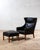 Wood Set of Mod. 2204 Lounge Chair and Ottoman from Børge Mogensen, 1960s For Sale - Image 7 of 7