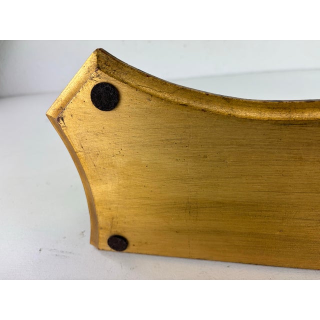 Mid-Century Vintage Italian Hand Carved Shell Wall Brackets For Sale - Image 4 of 10