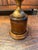 Late 20th Century Late 20th Century Frederick Cooper Brass, Glass & Wood Nautical Lantern Table Lamps - a Pair For Sale - Image 5 of 11