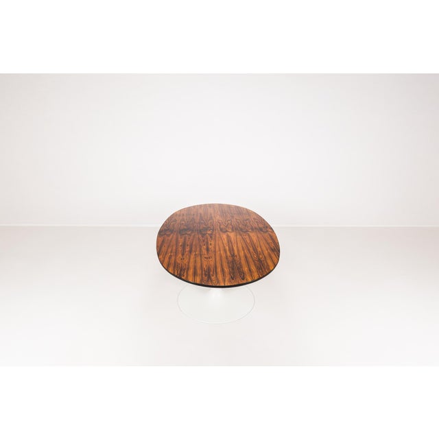 Oval Dining Table in Rosewood by Maurice Burke for Arkana, England, 1960s For Sale - Image 11 of 18