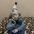 1990s Vintage Porcelana De Cuernavaca Hand-Painted Porcelain "Pensive Clown" Figurine, Mexico For Sale - Image 5 of 8