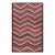 1930s Multicolo Zig Zag Antique American Navajo Rug 3' 9"x 6' 4" Flatweave Wool Carpet For Sale
