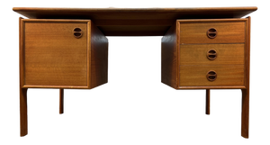 Mid-Century Teak Executive Desk by Art Furn of Denmark