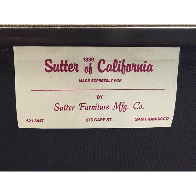Sutter of California Dining Chairs, Set of Eight For Sale - Image 9 of 12
