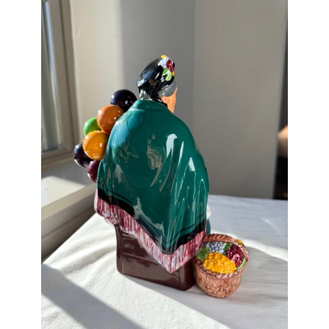 1940s Antique Royal Doulton Figurine ~ “The Old Balloon Seller” ~ Hn 1315 For Sale - Image 5 of 10