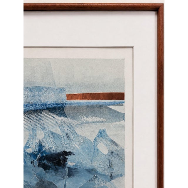 A striking signed original monotype by Arizona artist Jack R. Eggman, known for his expressive interpretations of...