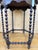 Wood Baroque Revival Side Table With Barley Twist Legs, Early 20th Century For Sale - Image 7 of 9