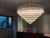 Early 21st Century Large Clear Quadriedro Murano Glass Chandelier For Sale - Image 5 of 9