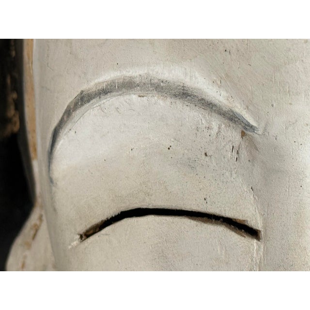 White African Punu-Style Carved Wood Mask For Sale - Image 8 of 12