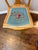 Antique Bird’s-Eye Maple Side Chair With Lyre Back & Hand Needlepoint Floral Seat, C. 1900 For Sale - Image 9 of 10