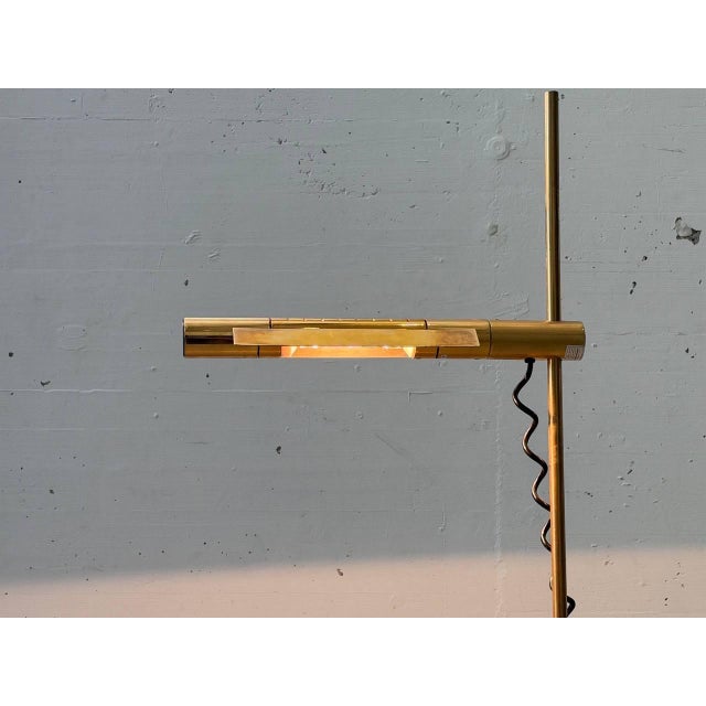 Baltensweiler Halo 250 Floor Lamp in Brass For Sale - Image 9 of 18