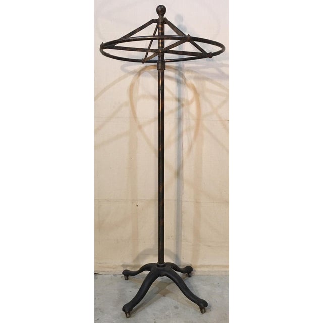 Circular Revolving Clothing Rack Chairish