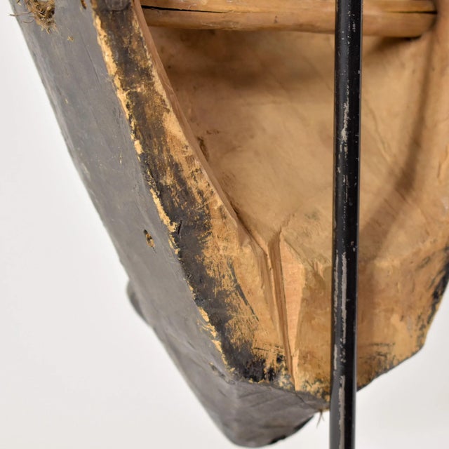 Black Early 20th Century Guro Portrait Mask Côte d'Ivoire For Sale - Image 8 of 8