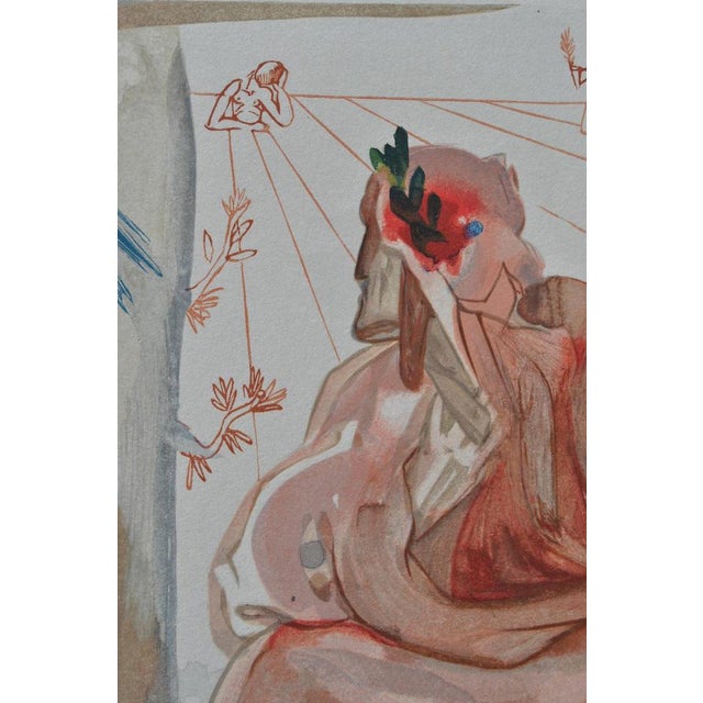 Salvador Dali, La confession de Dante, Etching For Sale - Image 6 of 7