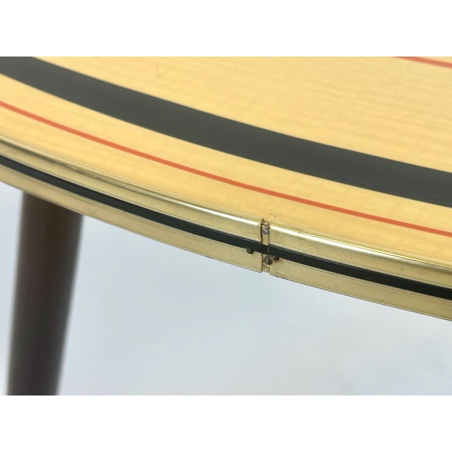 Mid-Century German Tripod Side Table, 1960s For Sale - Image 9 of 12