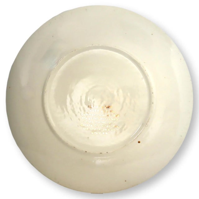 Mid-Century Modern Midcentury Canada Dry Anniversary Plates, Set of 7 For Sale - Image 3 of 4