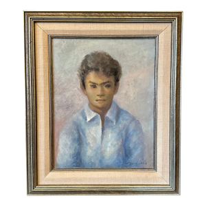 Manuel Acosta (1921-1989) Portrait of a Boy