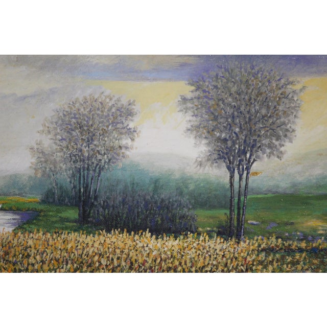 Landscape, 2000s, Oil on Wood For Sale - Image 13 of 16