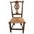 Brown Antique Chippendale Chair with Rush Seat For Sale - Image 8 of 8