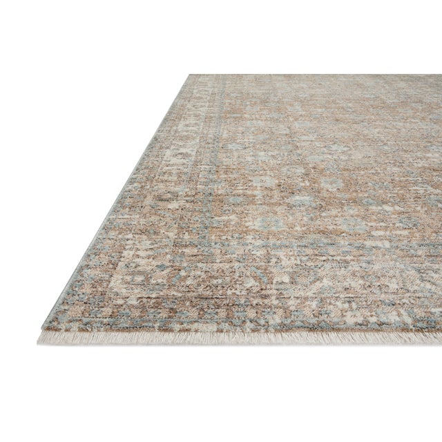 Transitional Angela Rose x Loloi Blake Rug Sand / Sky 2'-7" x 8'-0" Runner Rug For Sale - Image 3 of 9
