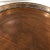 The Stieff Co. Mid 20th Century Kirk Stieff Mahogany Silverplate Round Tray For Sale - Image 4 of 5