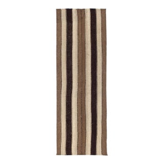 Vintage Striped Modern Small Runner - 2`4" X 6`10" For Sale