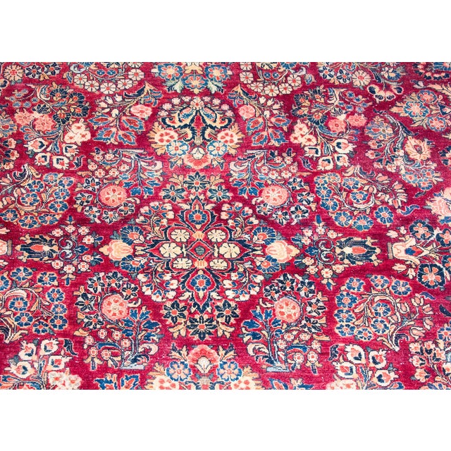 Early 20th Century Persian Sarouk Rug For Sale - Image 11 of 15