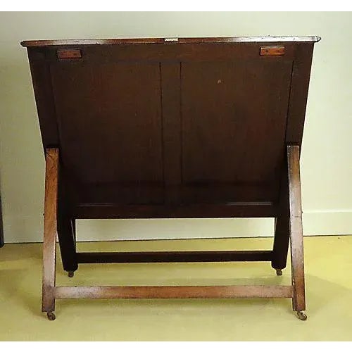 Victorian English Victorian Folio Stand Circa 1880 For Sale - Image 3 of 9