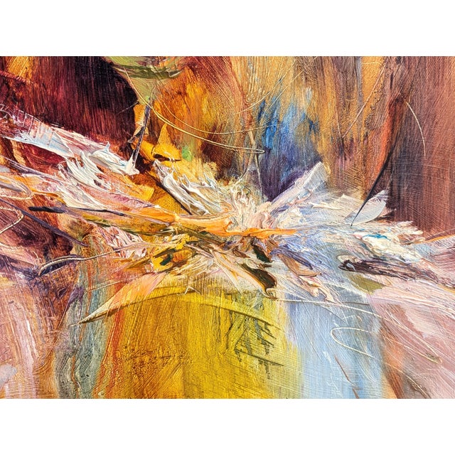 Andrew Manaylo "Impulse" Contemporary Colorful Painting of an Abstract Dancing Female Ballerina, 2012 For Sale - Image 10 of 10