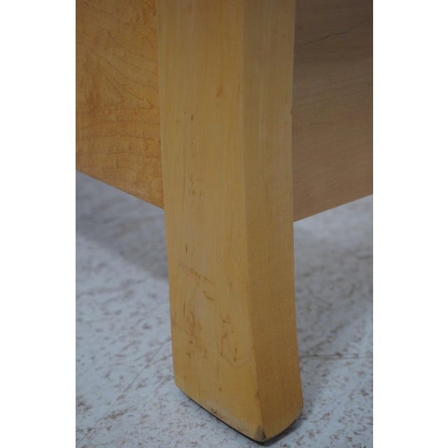 Studio Crafted Made King Size Maple Spindle Bed For Sale - Image 11 of 12