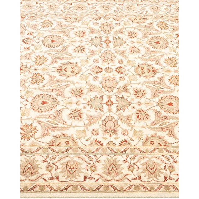 Solo Rugs Eclectic, One-of-a-Kind Hand-Knotted Area Rug in Ivory, 4' 2" x 6' 3" For Sale - Image 4 of 8