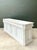 Late 20th Century Vintage Architectural Distressed Wood Display Counter For Sale - Image 5 of 13
