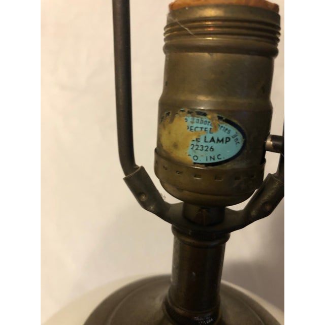 Early 20th Century Early 20th Century French Empire Style Gilt Table Lamp For Sale - Image 5 of 11